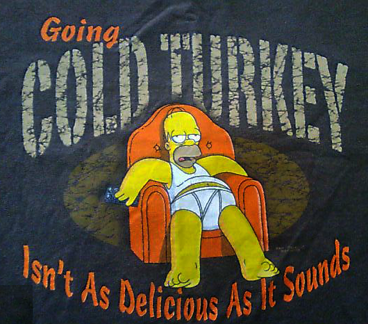 addiction cold turkey