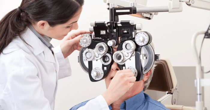 eye exam